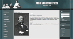 Desktop Screenshot of mollfamily.com